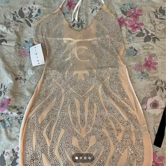 White sparkling dress - Picture 2 of 4